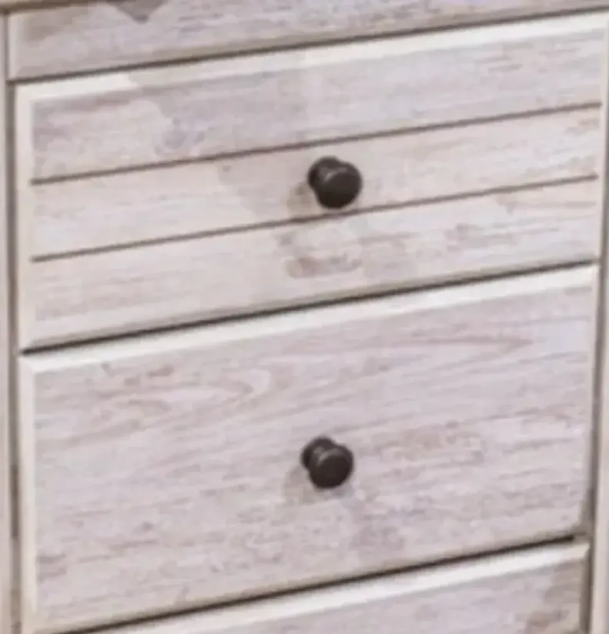 Signature Design by AshleyÂ® Makidern Whitewash Nightstand