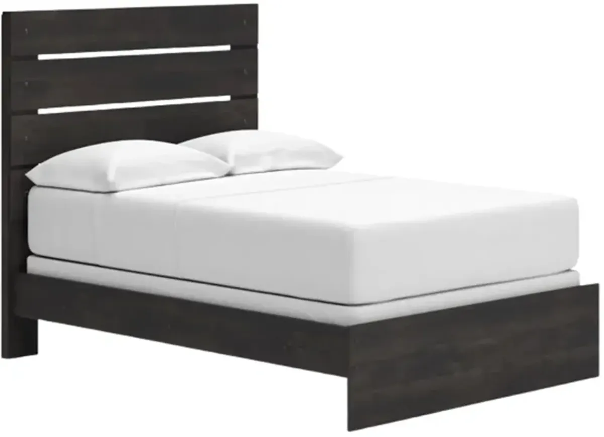 Signature Design by AshleyÂ® Hollivern Dark Gray Full Panel Bed
