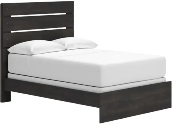 Signature Design by AshleyÂ® Hollivern Dark Gray Full Panel Bed