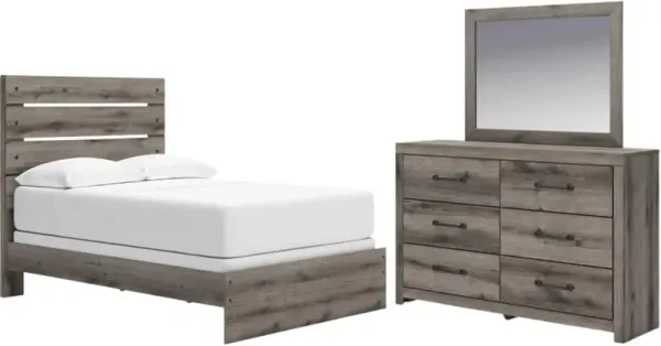Signature Design by AshleyÂ® Graystorm 3-Piece Brown Gray Full Bedroom Set