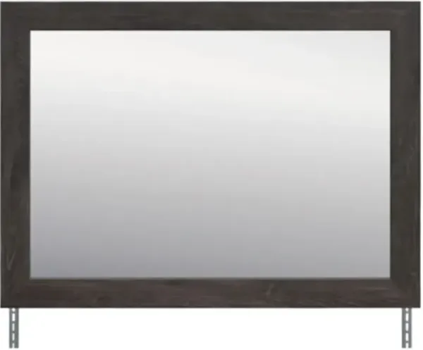 Signature Design by AshleyÂ® Fraluna Charcoal Bedroom Mirror