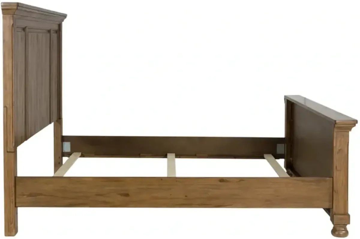 Signature Design by AshleyÂ® Feddinger Medium Brown King Panel Bed