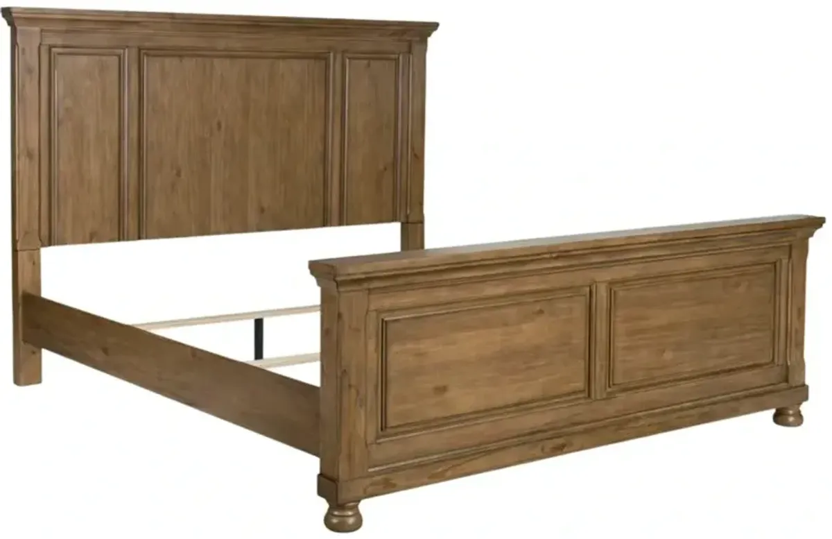 Signature Design by AshleyÂ® Feddinger Medium Brown King Panel Bed