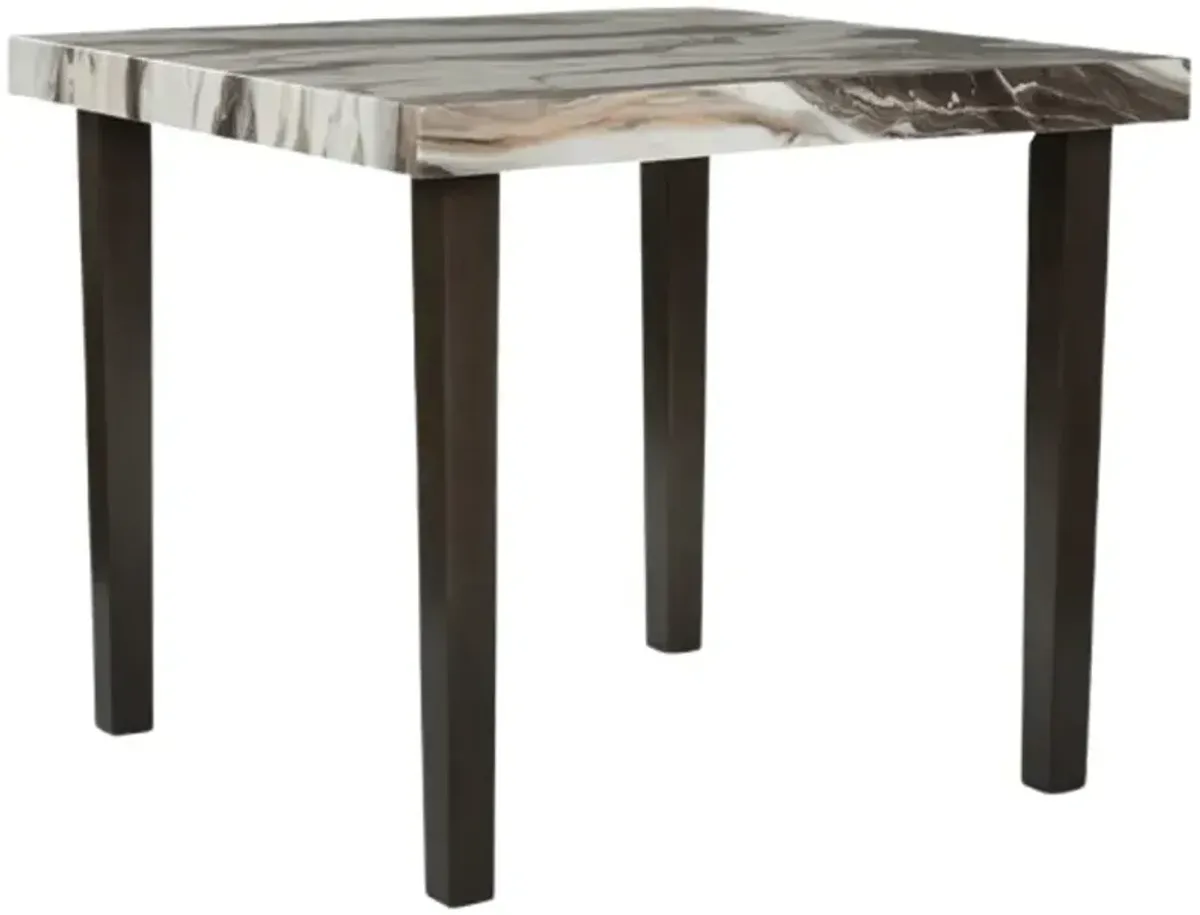 Signature Design by AshleyÂ® Jeshina Beige Counter Table with Dark Brown Base