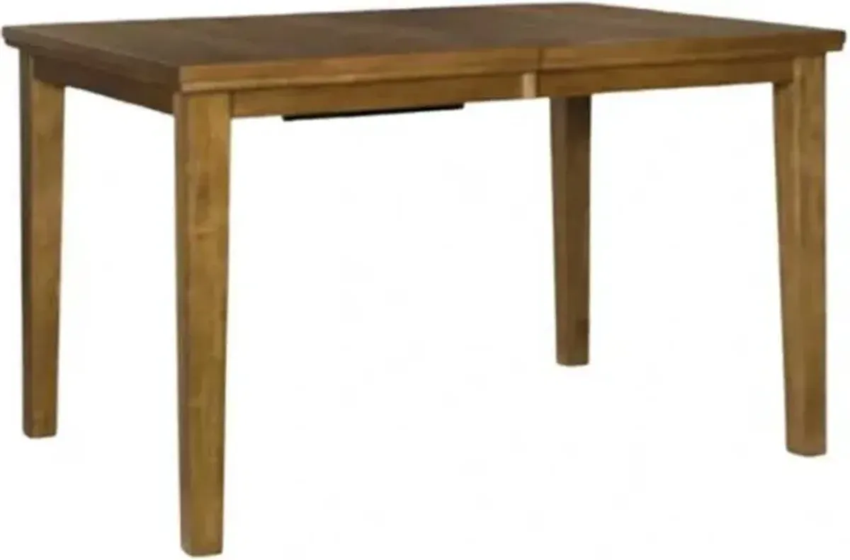 Signature Design by AshleyÂ® Urbinforte 6-Piece Brown/Light Brown Counter Dining Table Set