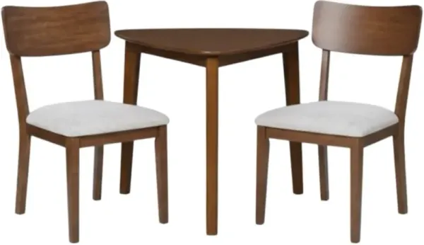 Signature Design by AshleyÂ® Tameride 3-Piece Brown Dining Set