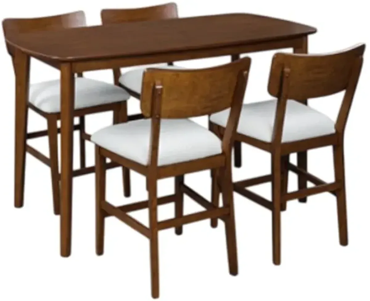 Signature Design by AshleyÂ® Tameride 5-Piece Brown Dining Set