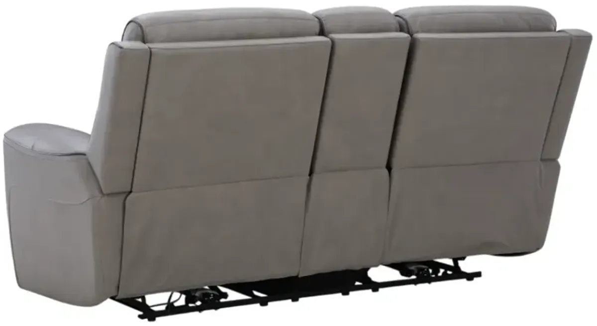 Signature Design by AshleyÂ® 5Z-Comfort Coin Power Reclining Loveseat with Console and Adjustable Headrest