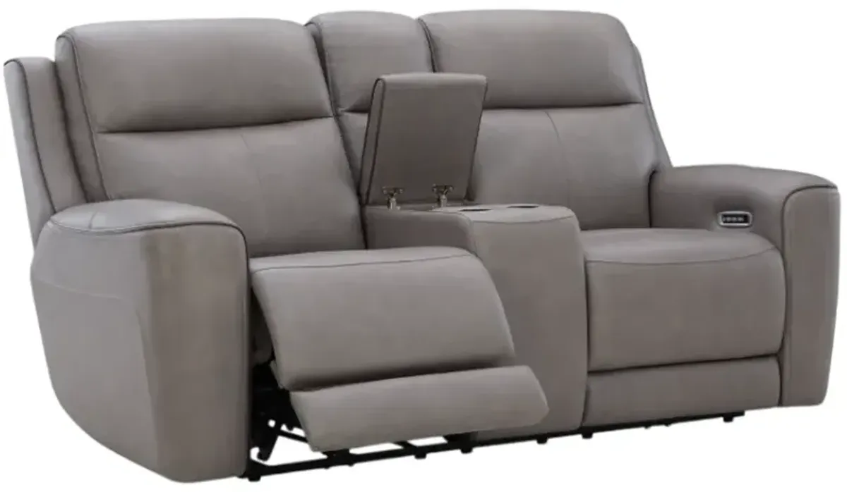 Signature Design by AshleyÂ® 5Z-Comfort Coin Power Reclining Loveseat with Console and Adjustable Headrest