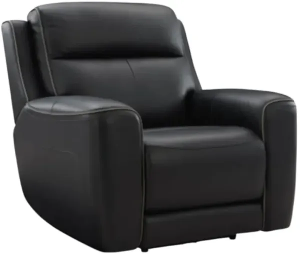 Signature Design by AshleyÂ® 5Z-Comfort Onyx Power Recliner with Adjustable Headrest