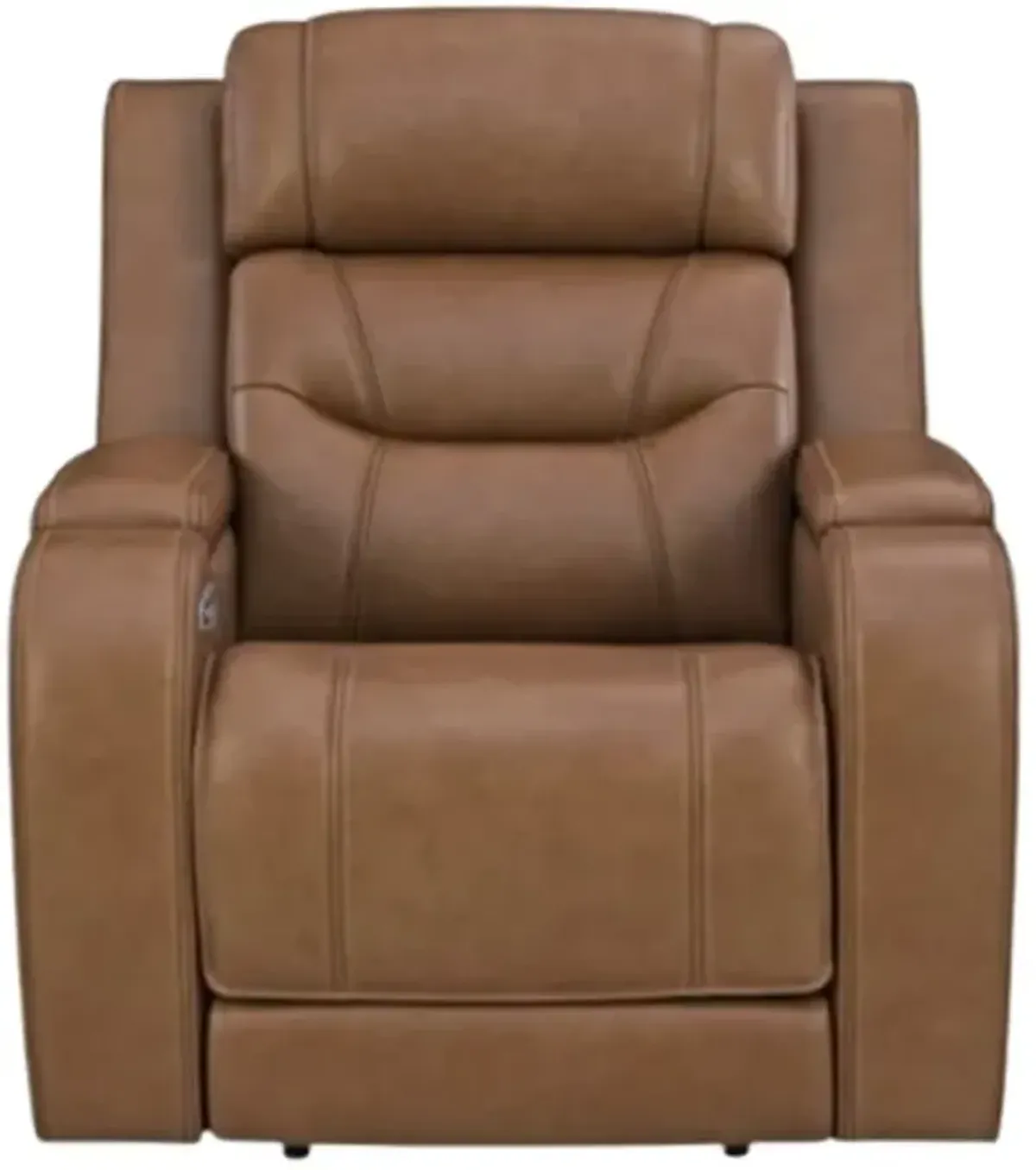 Signature Design by AshleyÂ® Knightington Caramel Power Recliner with Audio Seating
