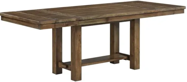 Signature Design by AshleyÂ® Moriville 6-Piece Grayish Brown Dining Set