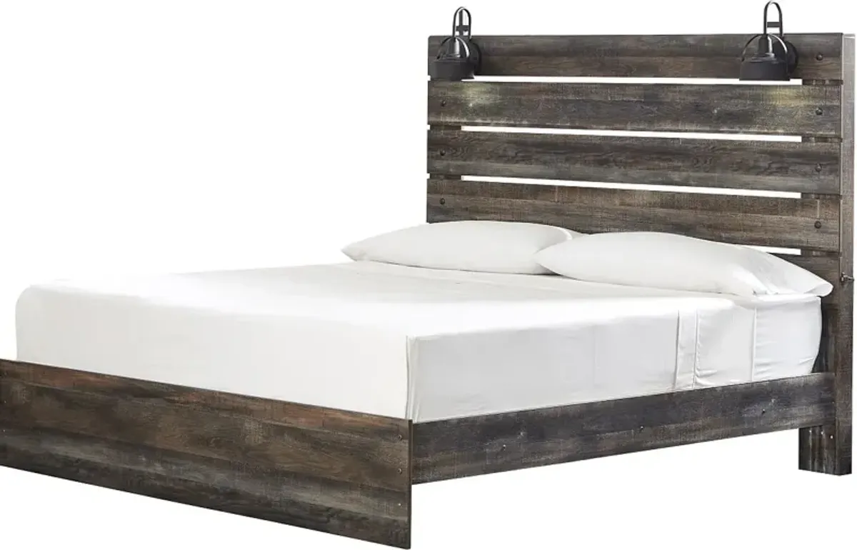 Signature Design by AshleyÂ® Drystan 3-Piece Multi King Panel Bed