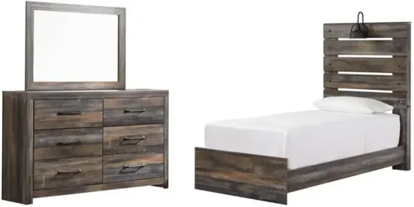 Signature Design by AshleyÂ® Drystan 3-Piece Multi Twin Panel Bed Set