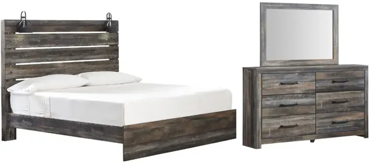 Signature Design by AshleyÂ® Drystan 3-Piece Multi Queen Panel Bed Set