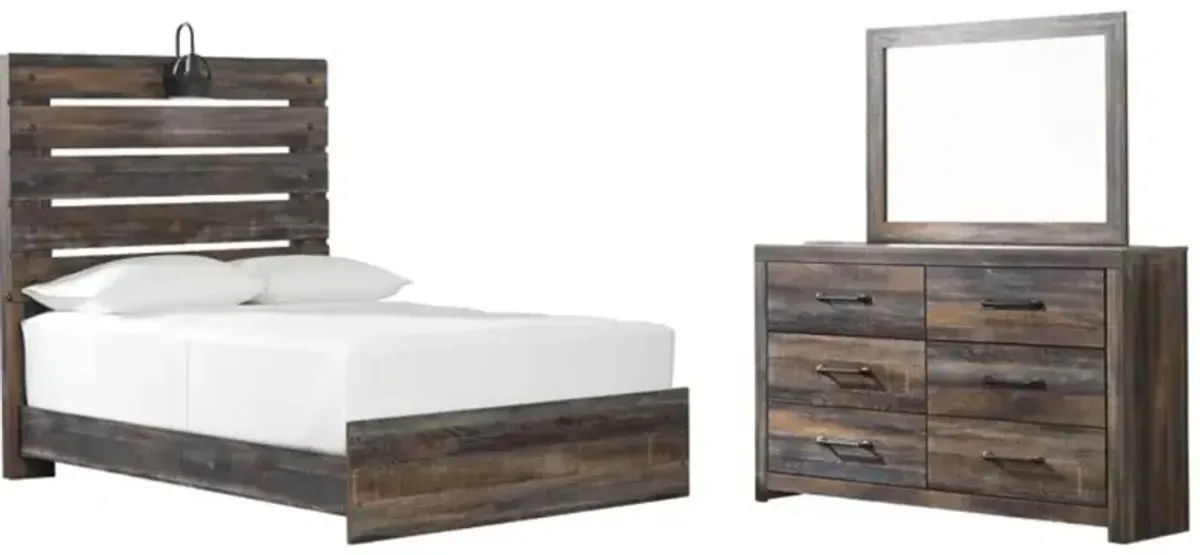 Signature Design by AshleyÂ® Drystan 3-Piece Multi Full Panel Bed Set