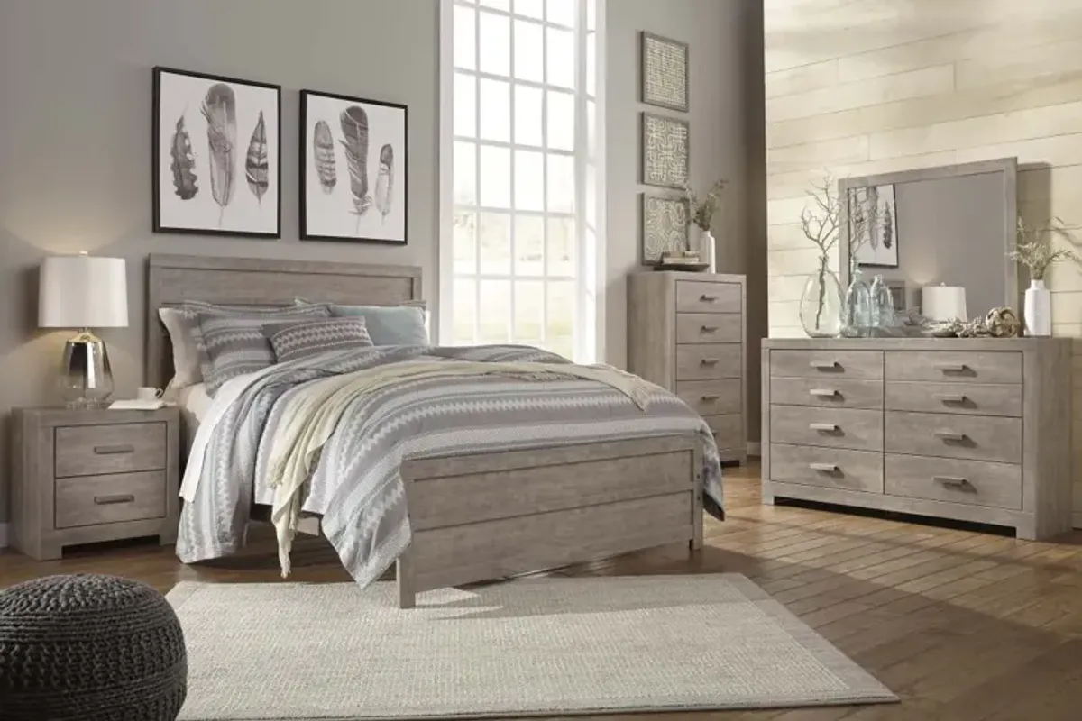 Signature Design by AshleyÂ® Culverbach 3-Piece Gray Queen Panel Bed Set