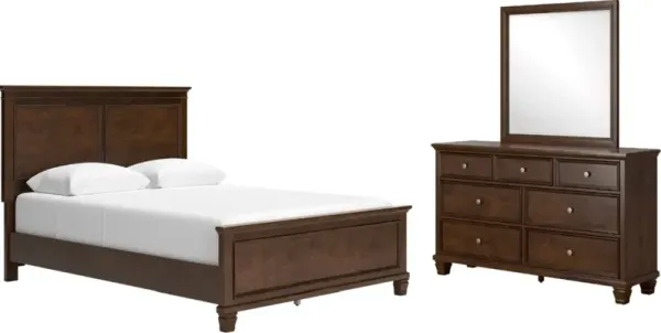 Signature Design by AshleyÂ® Danabrin 3-Piece Brown King Panel Bedroom Set