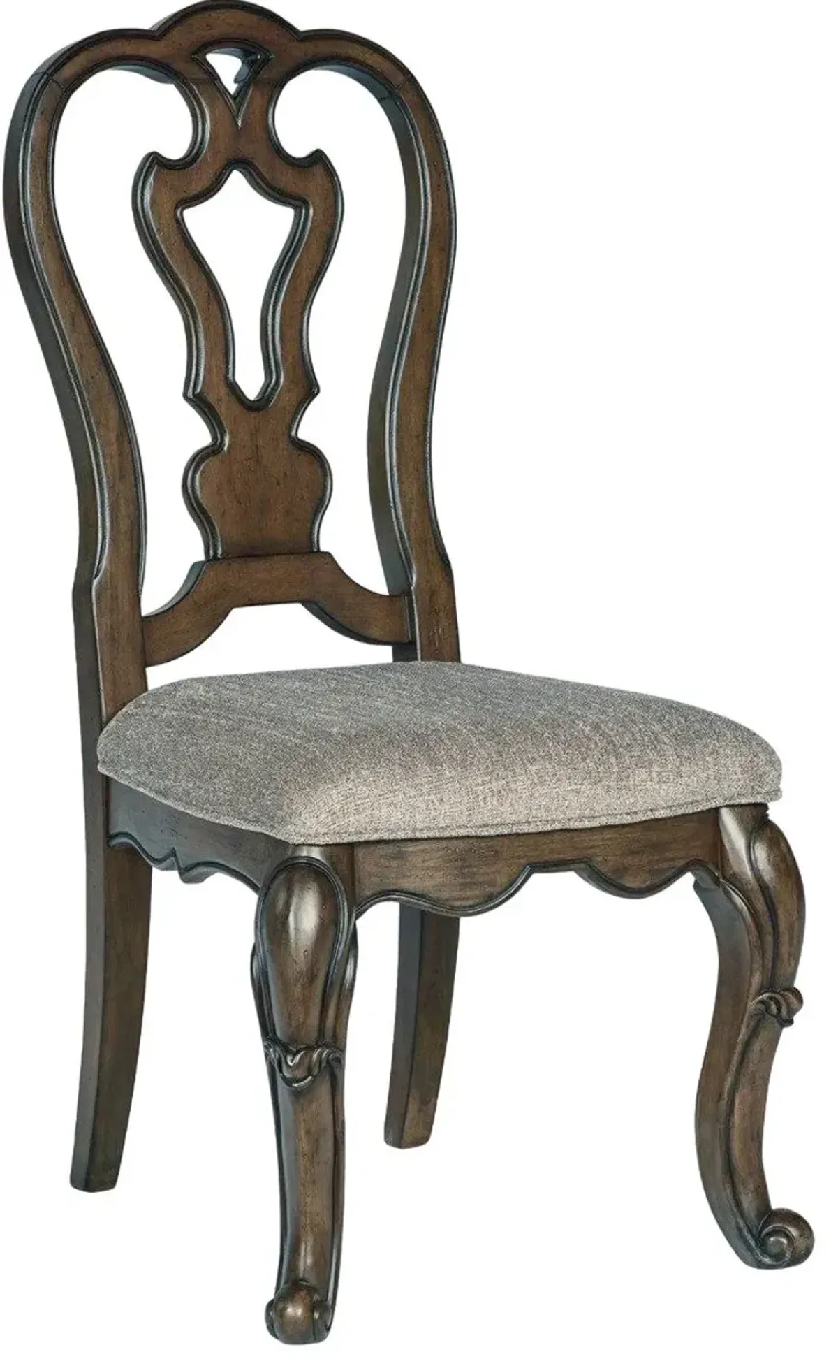 Signature Design by AshleyÂ® Maylee 7-Piece Dark Brown Dining Table Set