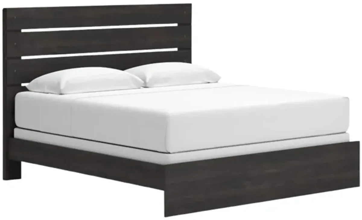 Signature Design by AshleyÂ® Hollivern 4-Piece Dark Gray Queen Bedroom Set