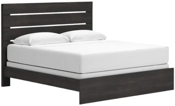 Signature Design by AshleyÂ® Hollivern 4-Piece Dark Gray Queen Bedroom Set