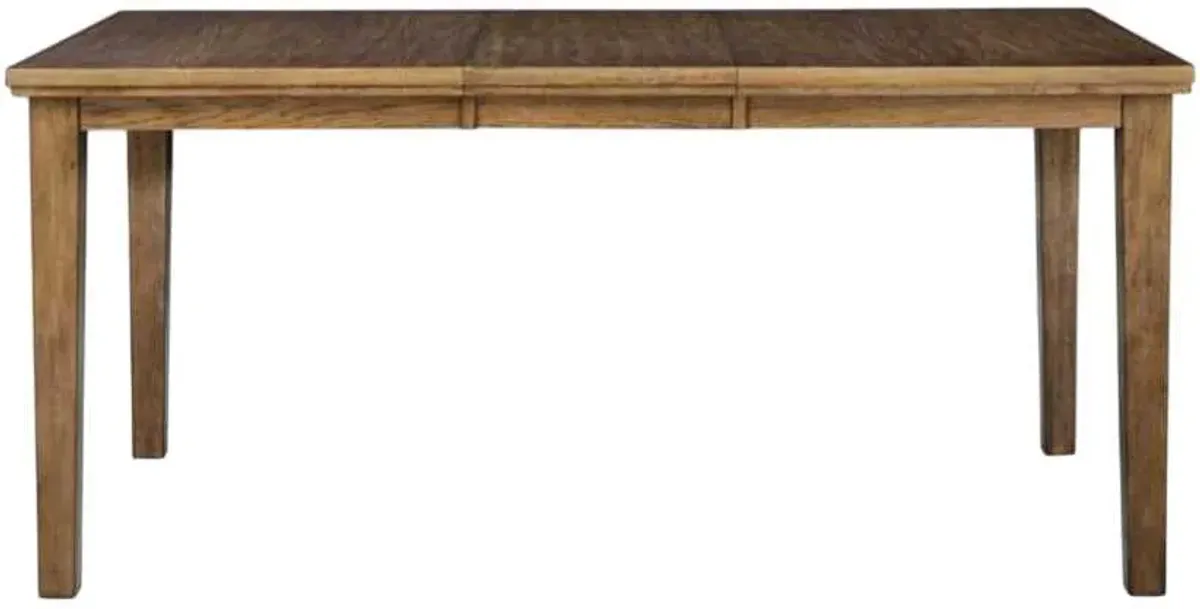 Signature Design by AshleyÂ® Urbinforte 7-Piece Brown/Light Brown Counter Extension Dining Table Set