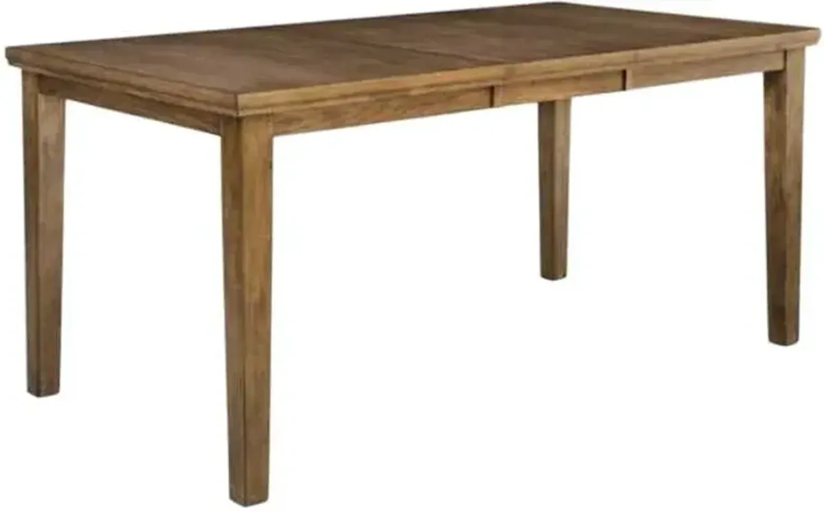 Signature Design by AshleyÂ® Urbinforte 7-Piece Brown/Light Brown Counter Extension Dining Table Set