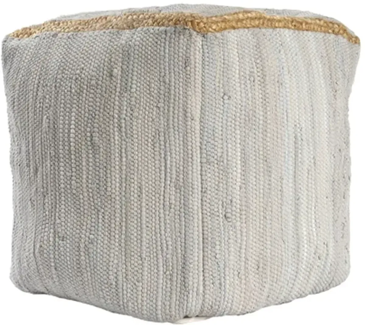 LR Home Ultimate Grey Pouf