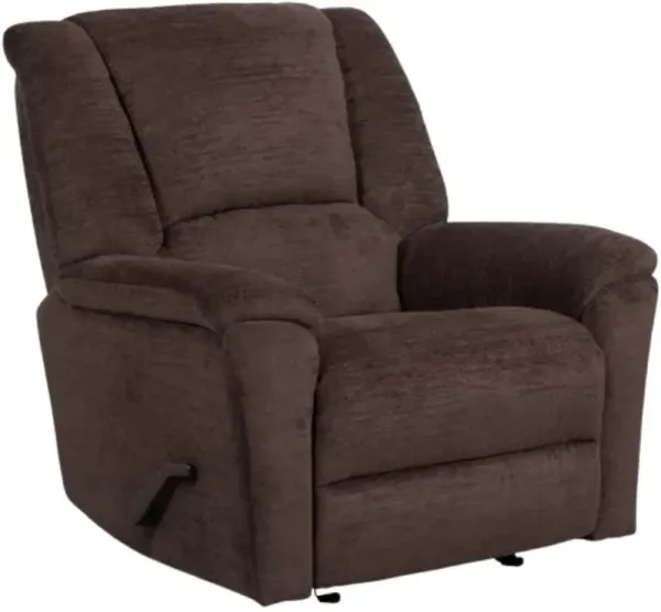 FlexsteelÂ® Meet Your Perfect Match Plush Buffalo Manual Gliding Recliner