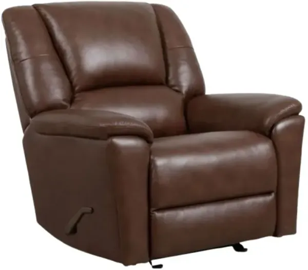 FlexsteelÂ® Meet Your Perfect Match Plush Tavern Brown Manual Swivel Gliding Recliner