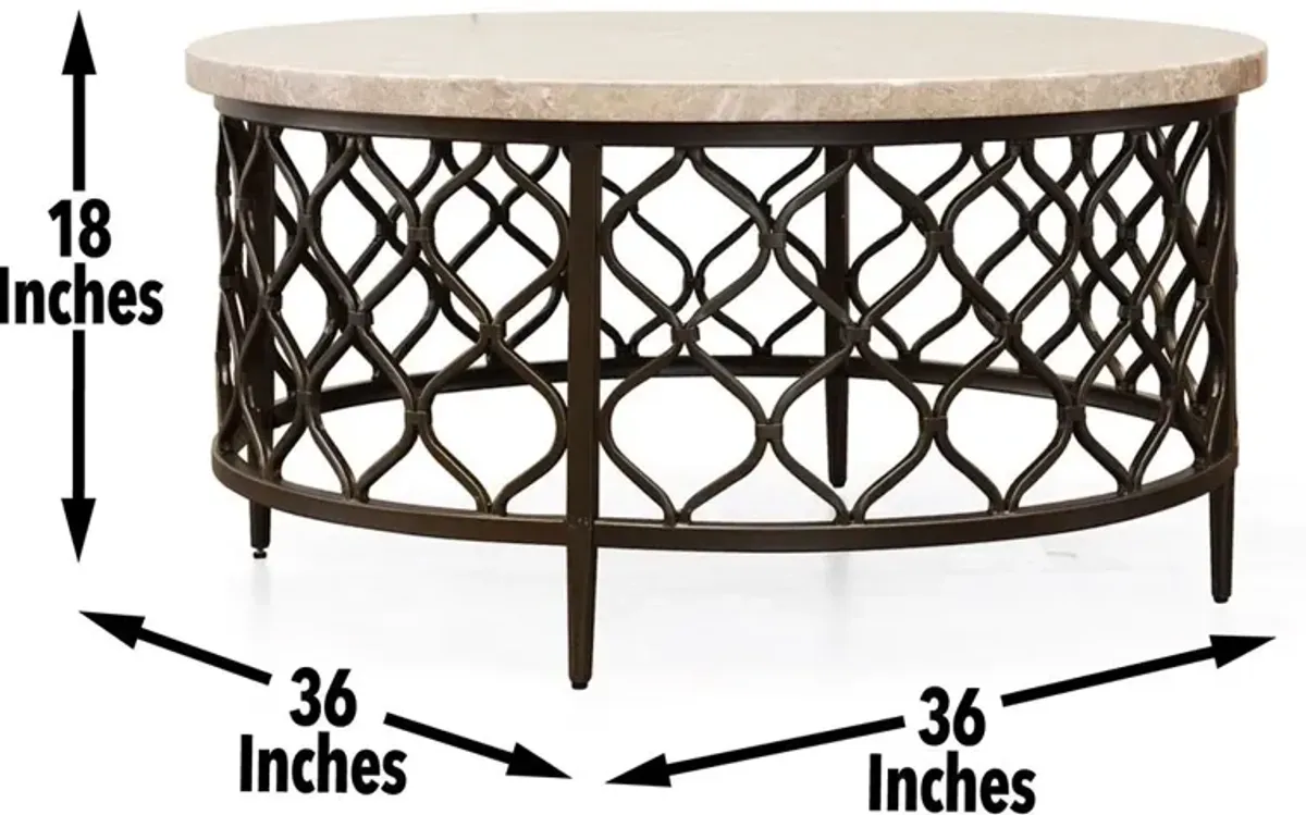 Steve Silver Co. Roland Bronze 36" Cocktail Table