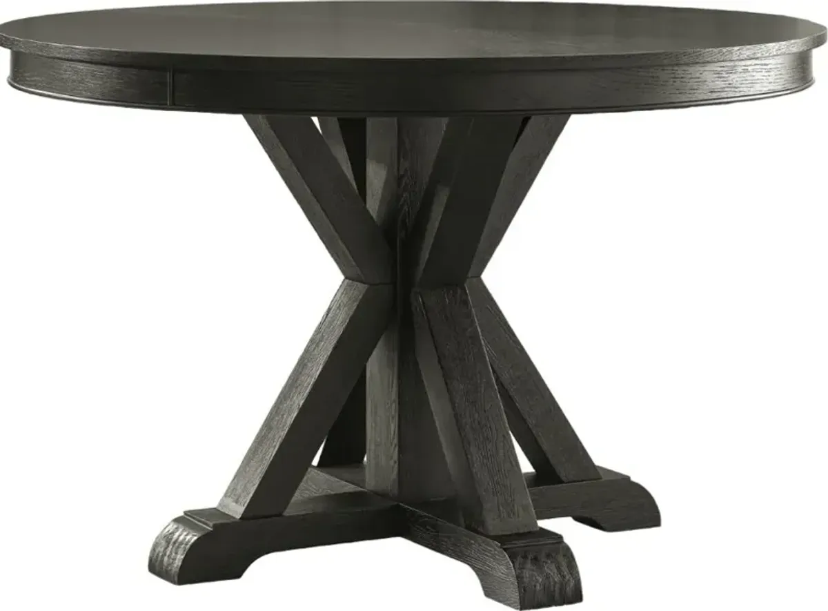 Steve Silver Co. Rylie Black Round Dining Table