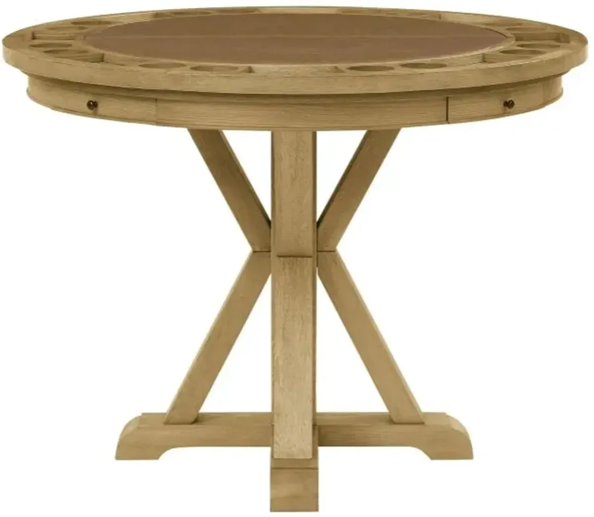 Steve Silver Co. Rylie 6-Piece Natural Counter Game Dining Set