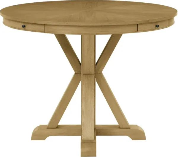 Steve Silver Co. Rylie Caramel Round Counter Height Table