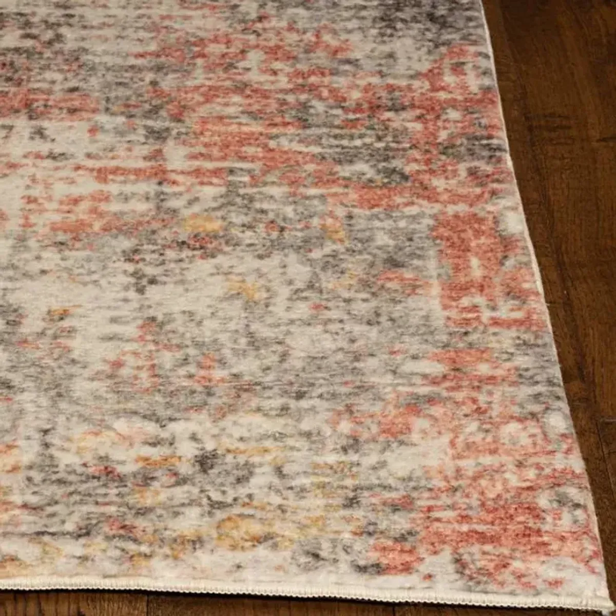 KAS Rugs Roxy Ivory Spice Elements 5'x7' Area Rug