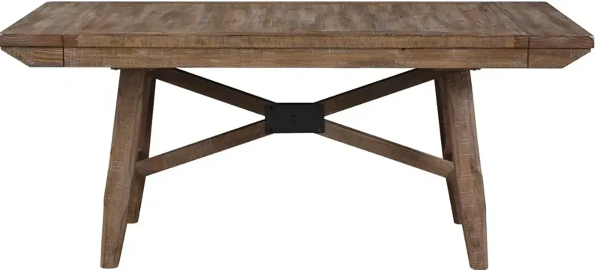 Steve Silver Co. Riverdale Driftwood Counter Height Dining Table