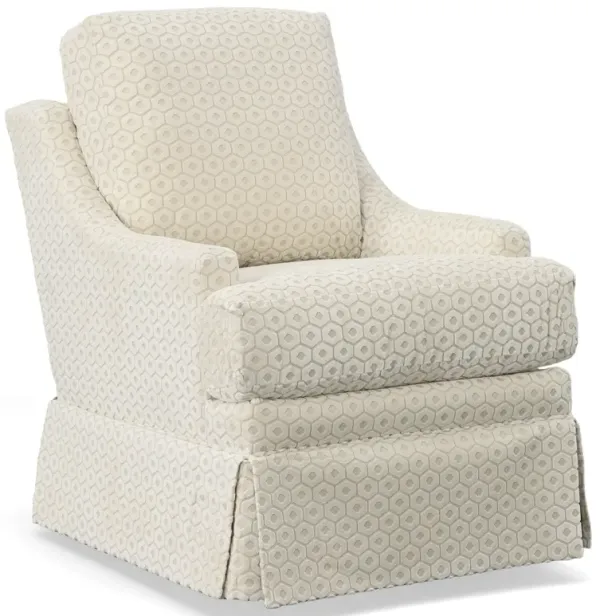 Elizabeth Ann Home SG2511 Vanilla Swivel Glider