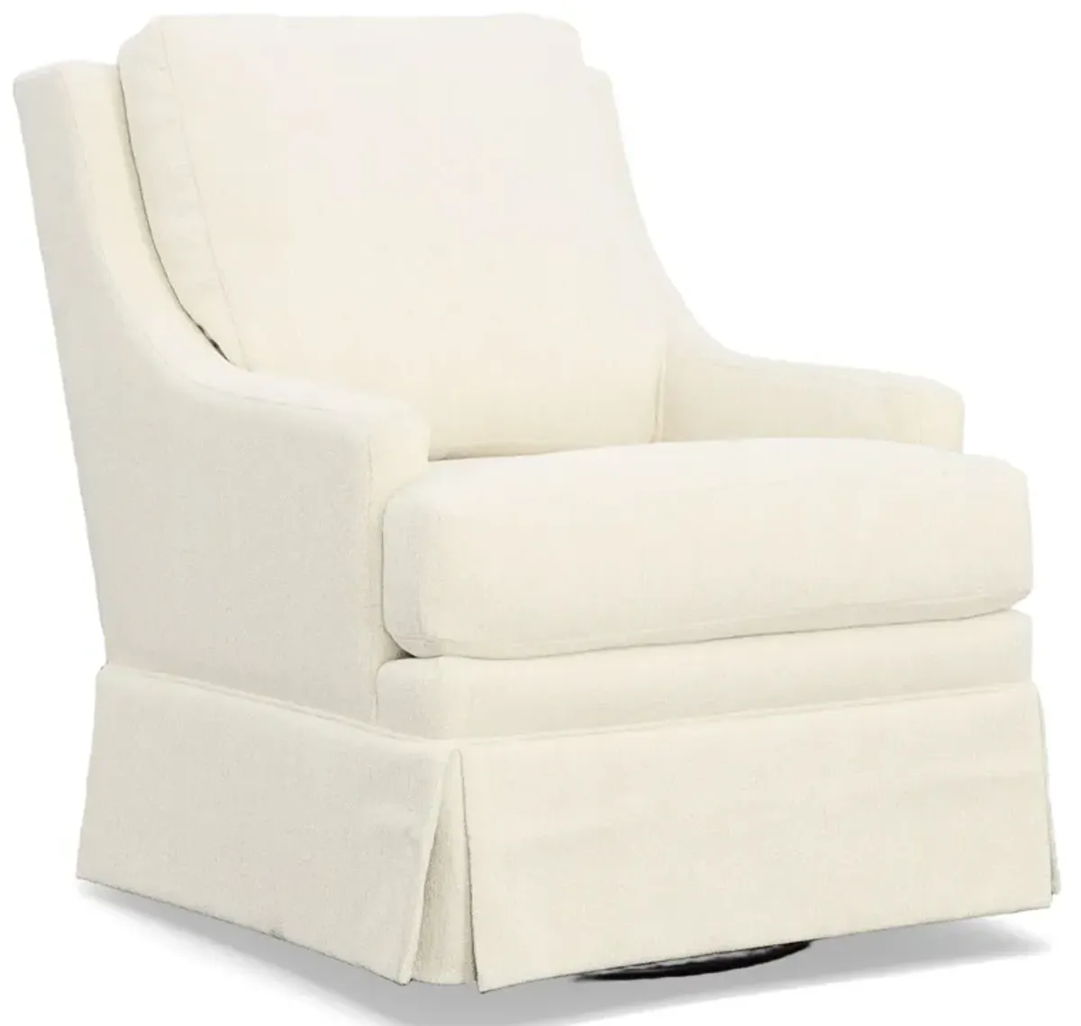 Elizabeth Ann Home SG2611 Eggshell Swivel Glider