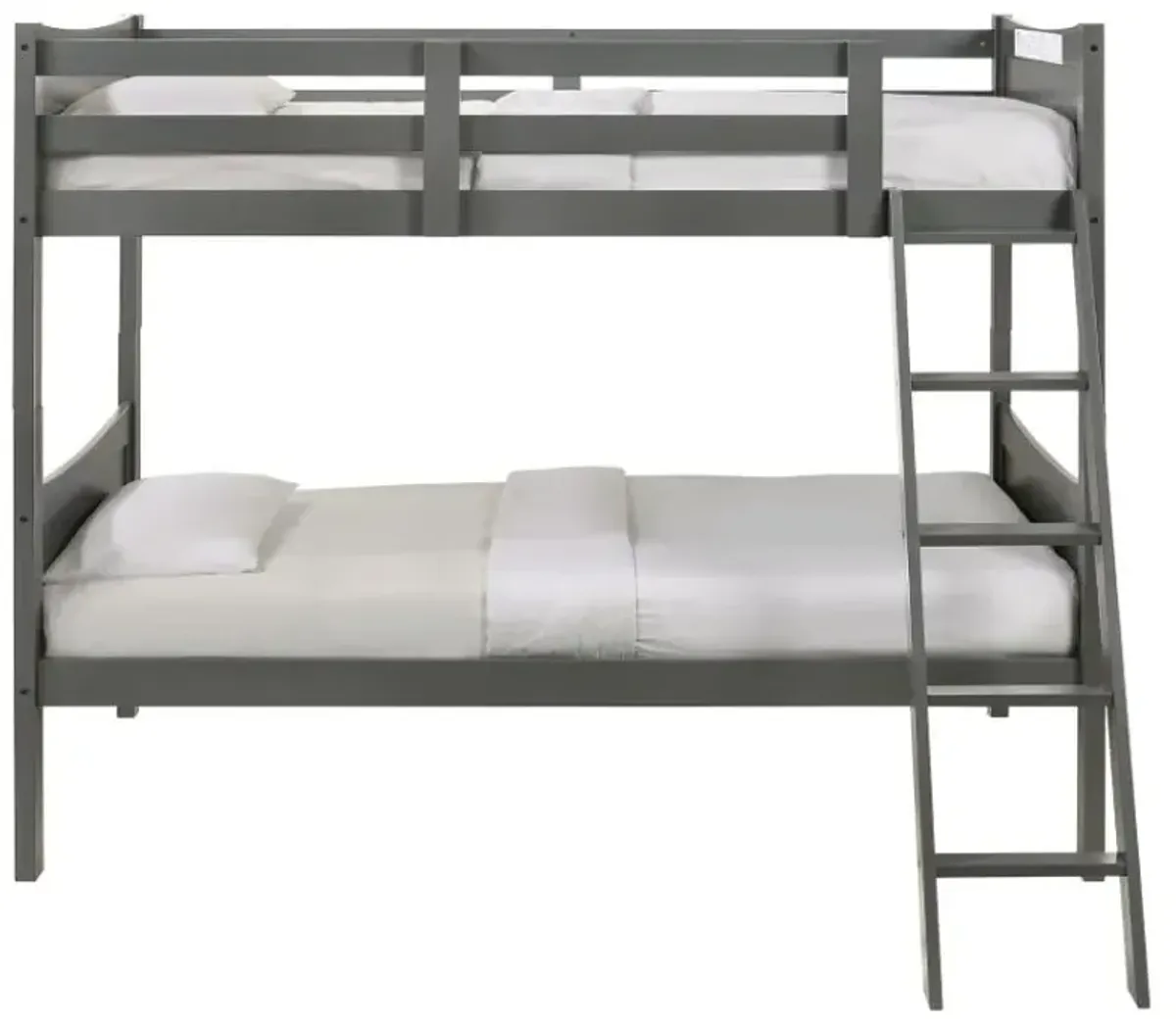Elements International Sami Gray Twin/Twin Bunk Bed