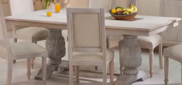 Jaipur Furniture Splendid Complements Leassa Gray Dining Table