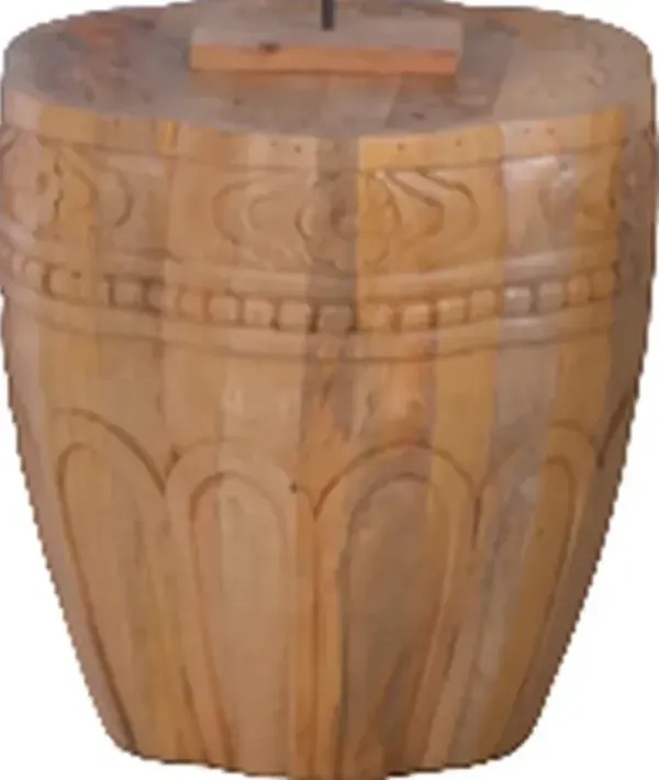 Jaipur Furniture Splendid Complements Ardis Brown Side Table