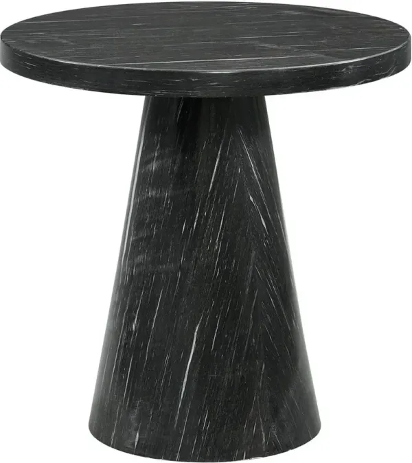 Elements International Bellini Grey Occasional End Table