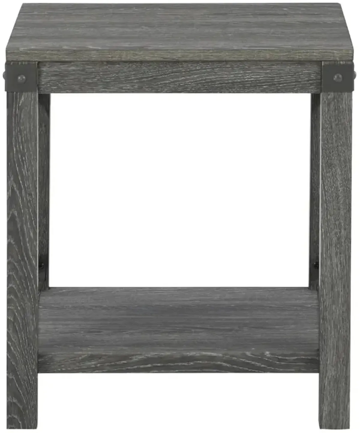 Signature Design by AshleyÂ® Freedan Grayish Brown End Table