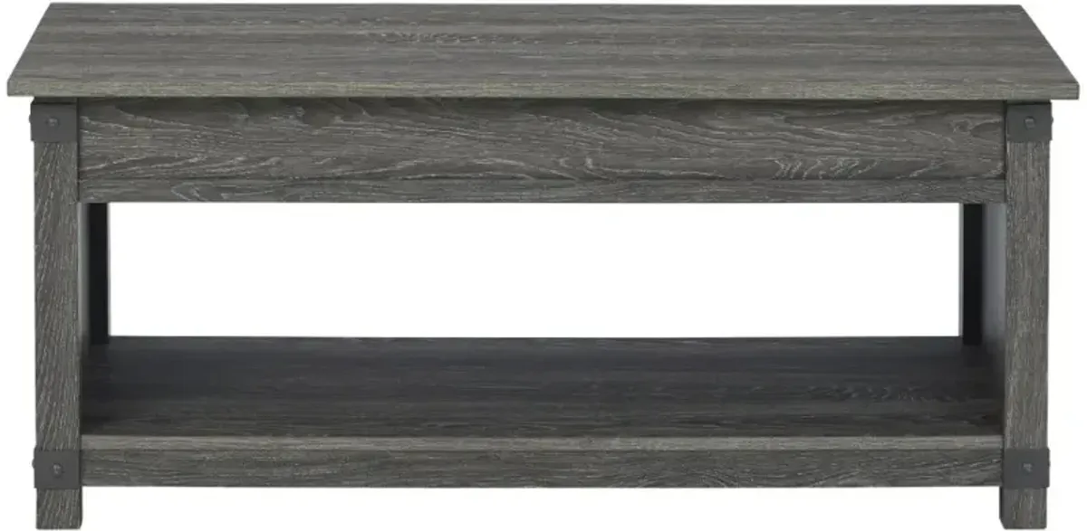 Signature Design by AshleyÂ® Freedan Grayish Brown Coffee Table