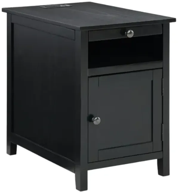Signature Design by AshleyÂ® Treytown Black Chairside End Table