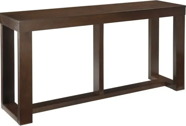 Signature Design by AshleyÂ® Watson Dark Brown Sofa Table