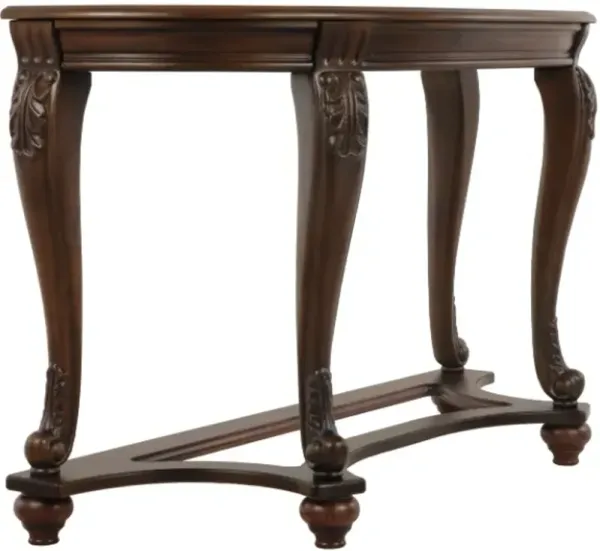 Signature Design by AshleyÂ® Norcastle Dark Brown Sofa Table