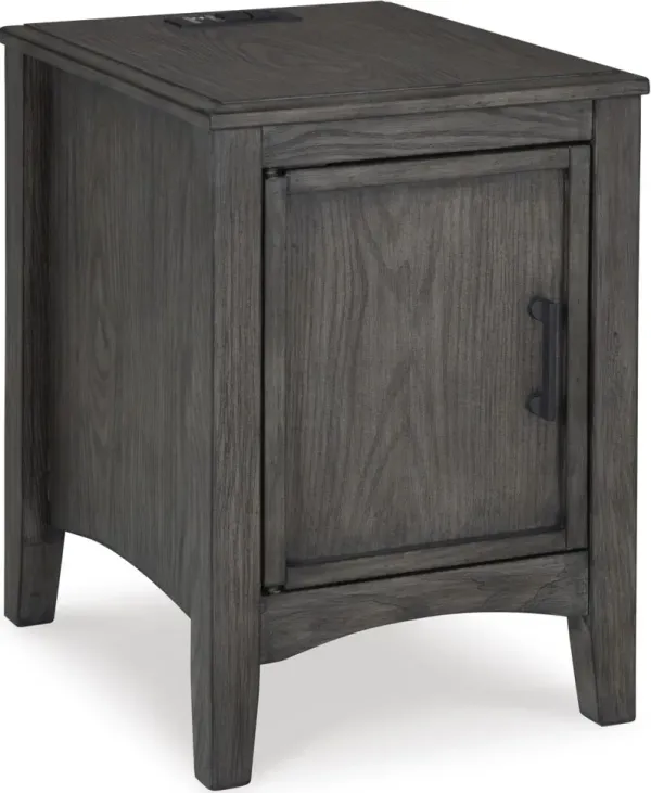 Signature Design by AshleyÂ® Montillan Grayish Brown Chairside End Table