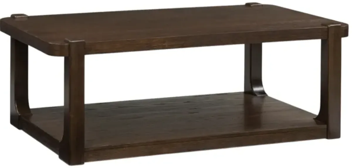 Signature Design by AshleyÂ® Breckington Dark Brown Cocktail  Table