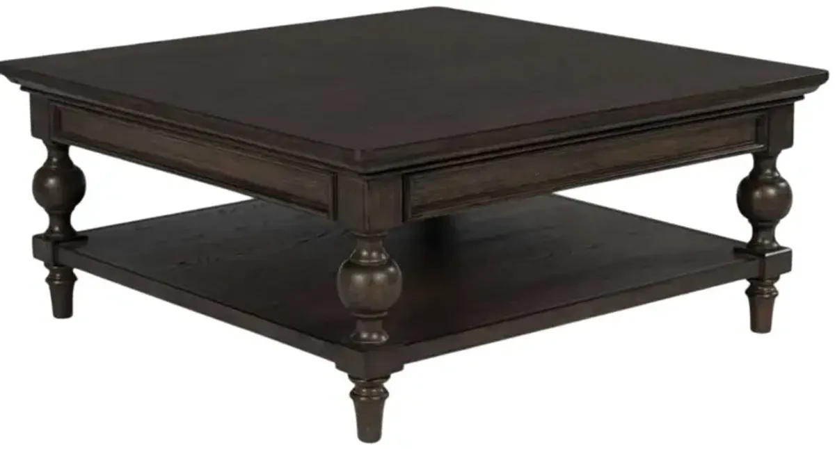Signature Design by AshleyÂ® Veramond Dark Brown Coffee Table